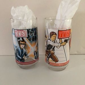 Burger King Return of Jedi glasses
